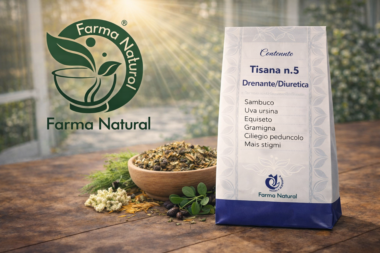 Tisana numero 5 Drenante/Diuretica